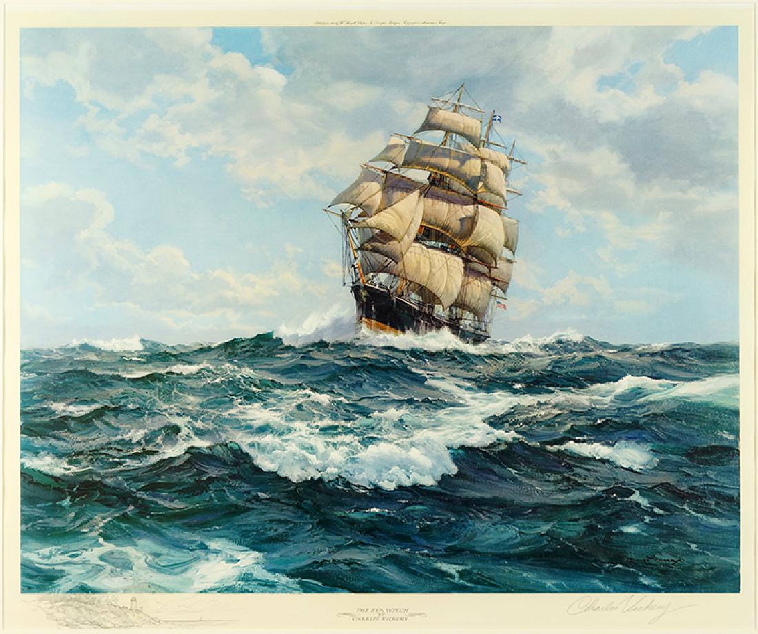 Charles Vickery (american, 1913-1998) The Sea Witch. (1 of 3)