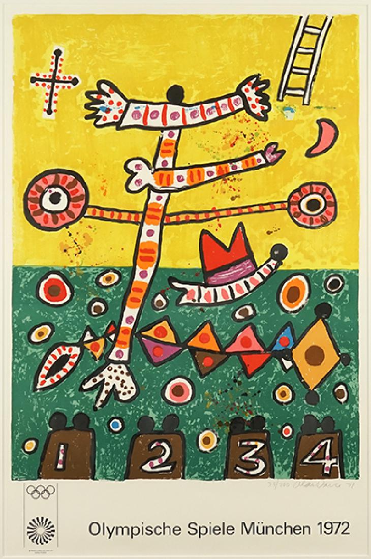 Alan Davie (British, 1920-2014) Olympische Spiele (1 of 1)