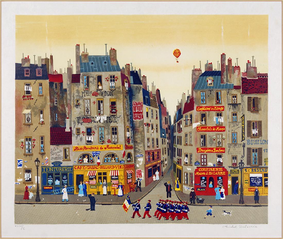 Michel Delacroix (French, B. 1933) Rue Raoul Dufy. (1 of 1)