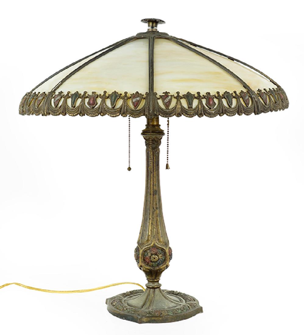 A Bradley & Hubbard Table Lamp. (1 of 1)