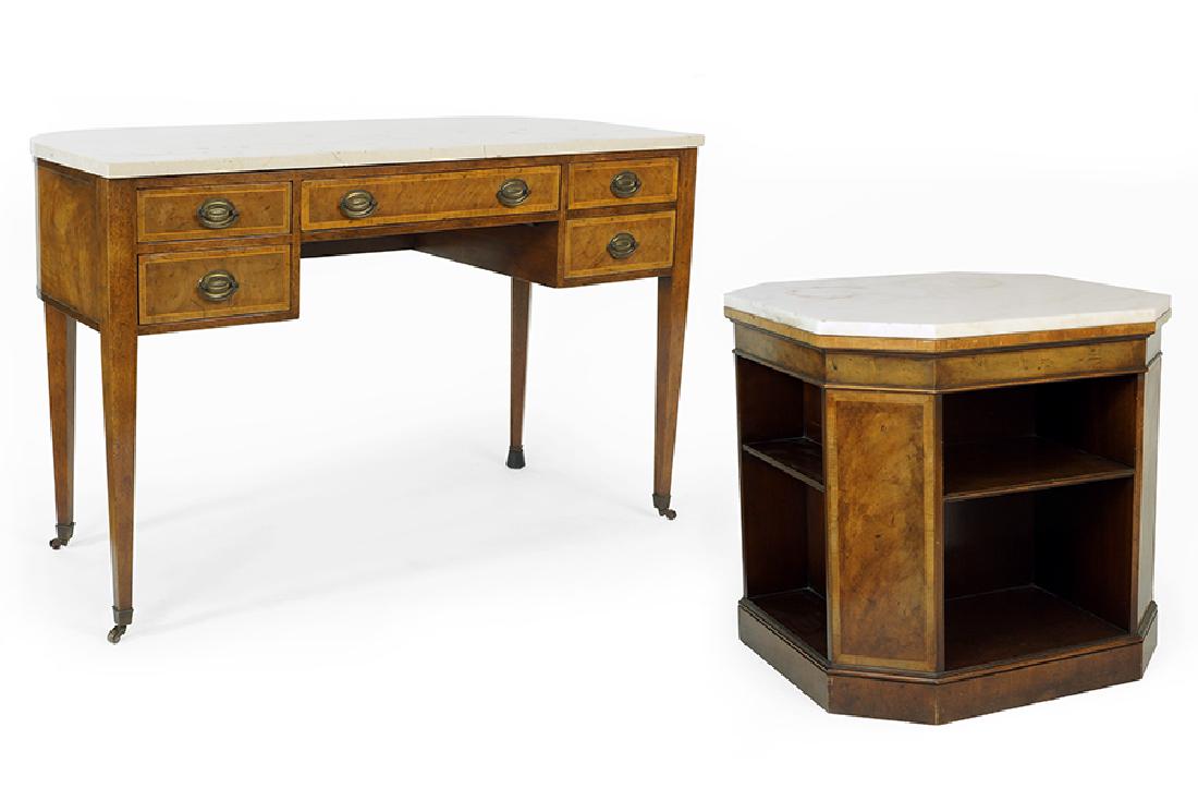 A Mahogany Desk. (1 of 3)