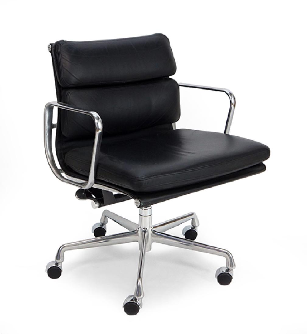A Set Of Four Eames 'Soft Pad' Chairs. (1 of 5)