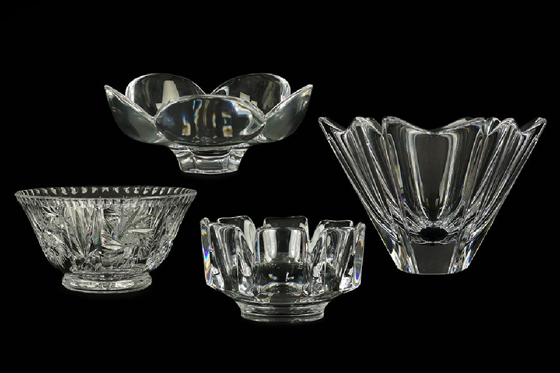 Three Orrefors Crystal Bowls. (1 of 1)