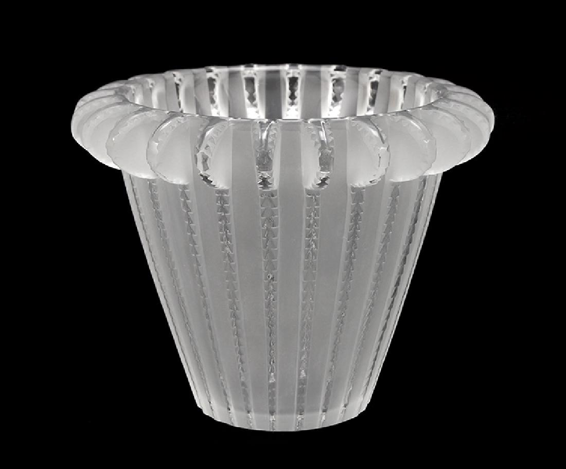 A Lalique 'Royat' Vase. (1 of 1)