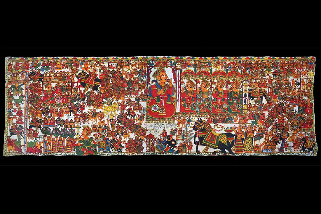 An Indian Painted Textile. (1 of 1)