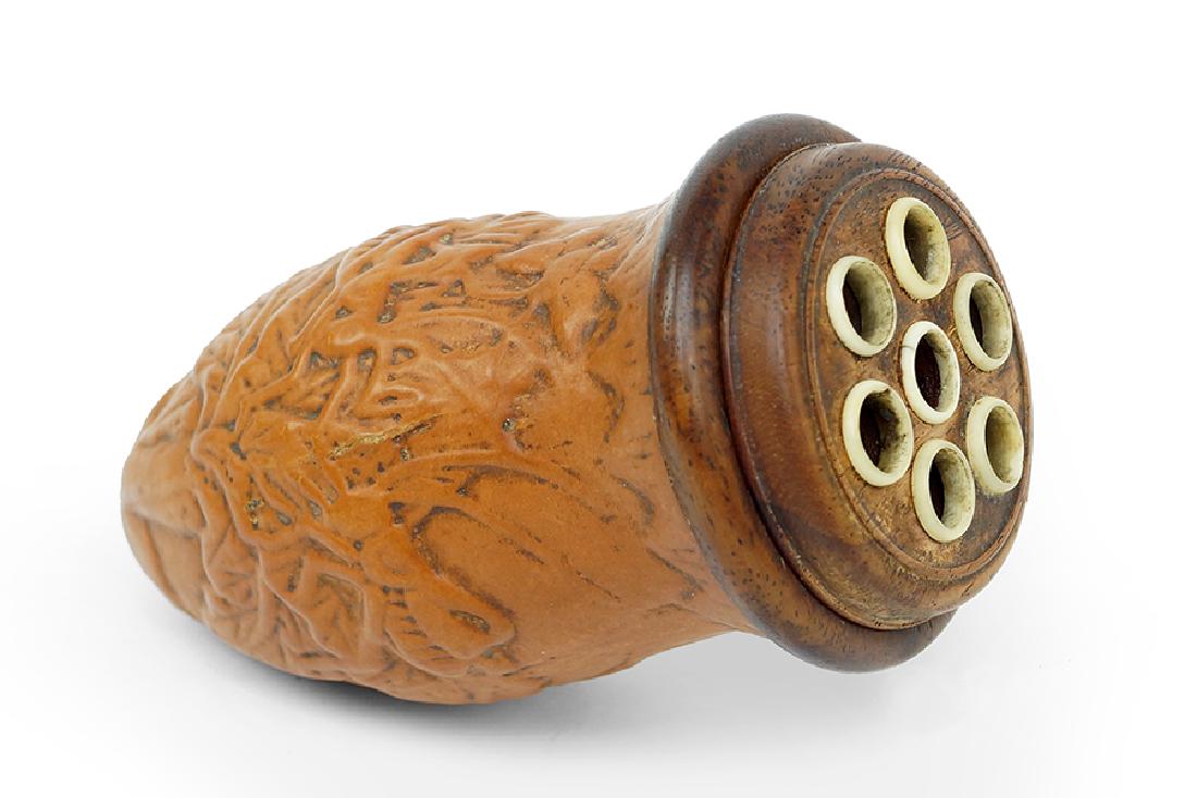 A Chinese Gourd Cricket Cage. (1 of 7)