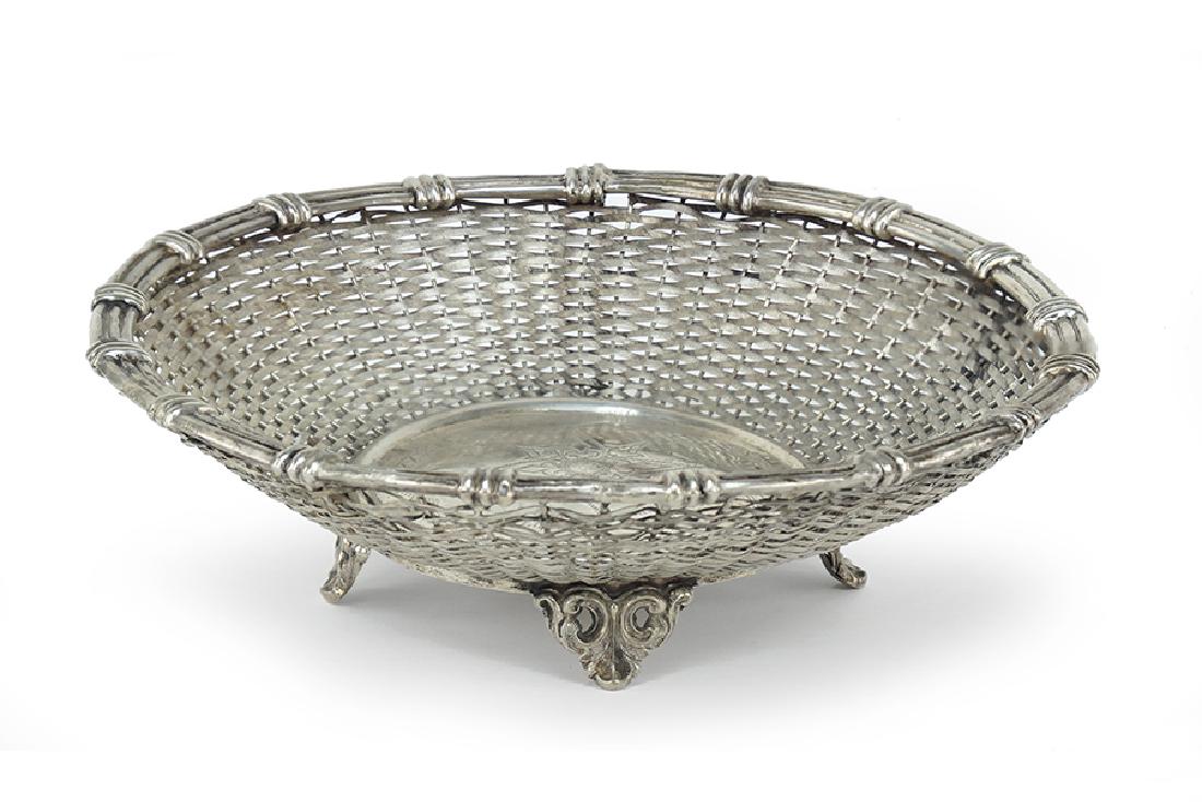 A Continental Silver Basket. (1 of 3)