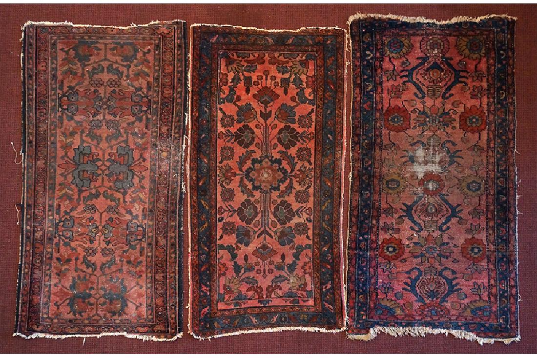 Three Persian Wool Rugs. (1 of 1)