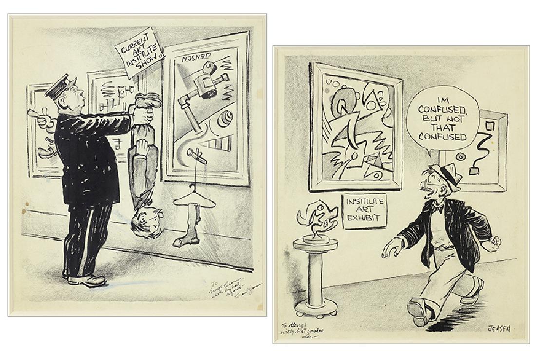 Cecil Jensen (American, 1902-1976) Two Works. (1 of 1)