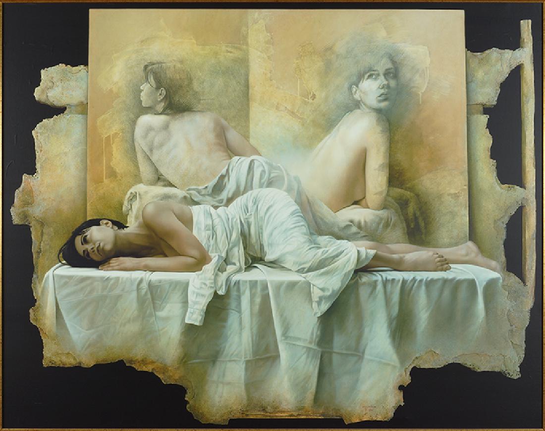 Pascal Chove (French, B. 1960) Entre Poses. (1 of 1)