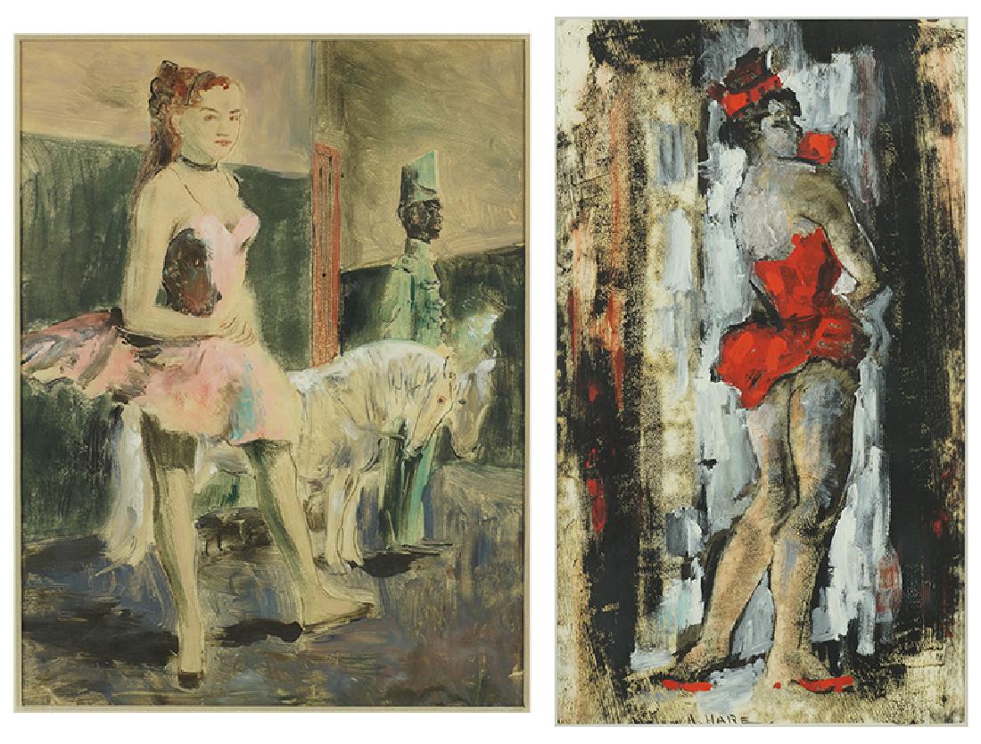 Helen A. Hare (American, 20th Century) Dancer. (1 of 1)