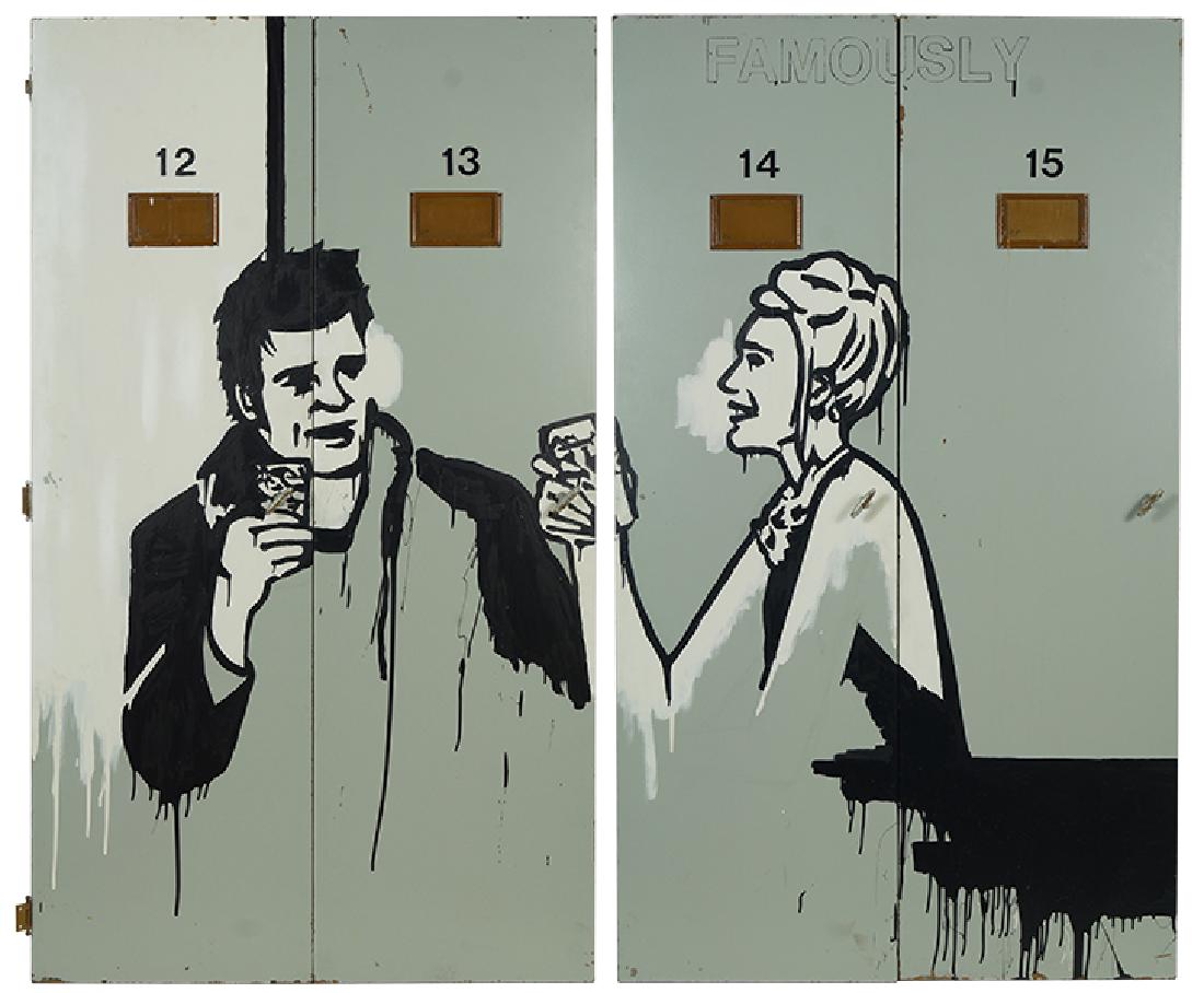 David Caspe (American, Contemporary) Buk is a Writer, (1 of 1)