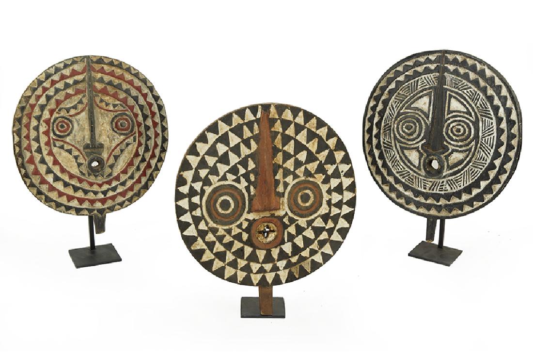 Three African Masks. (1 of 1)
