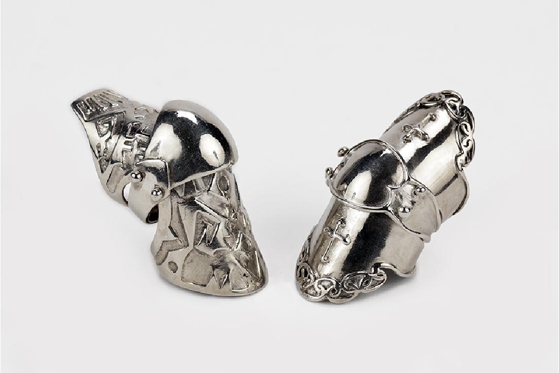 Two Sterling Silver Knuckle Rings. (1 of 1)