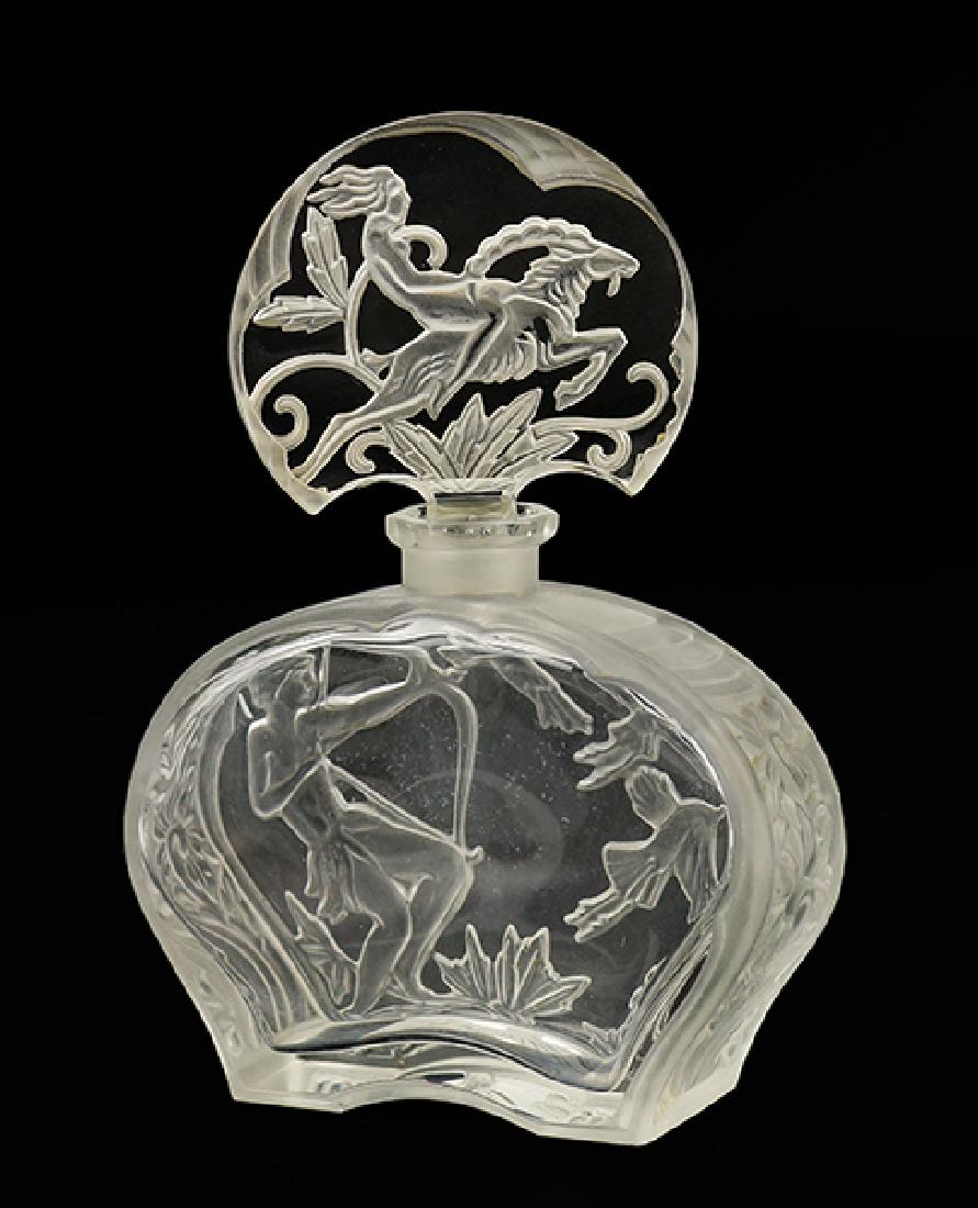 A 1920s Ingrid Czechoslovakian Clear Crystal Perfume (1 of 3)