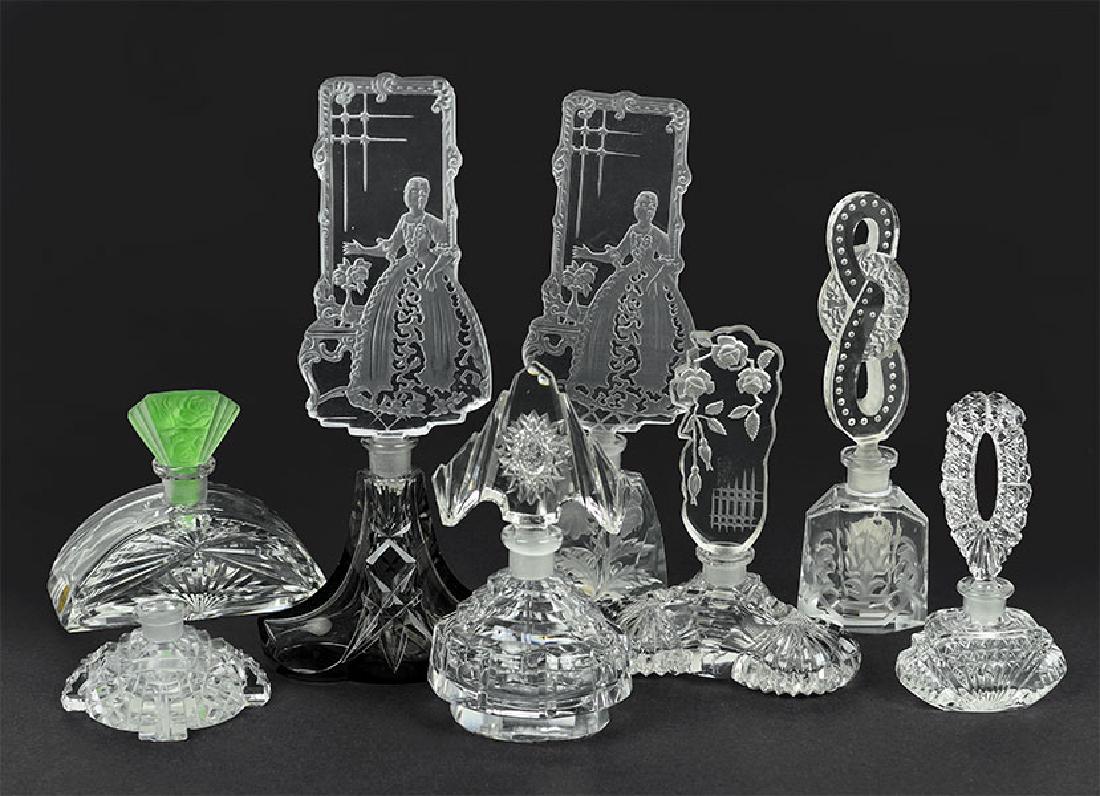 A Group of Various Czechoslovakian Perfume Bottles And (1 of 1)