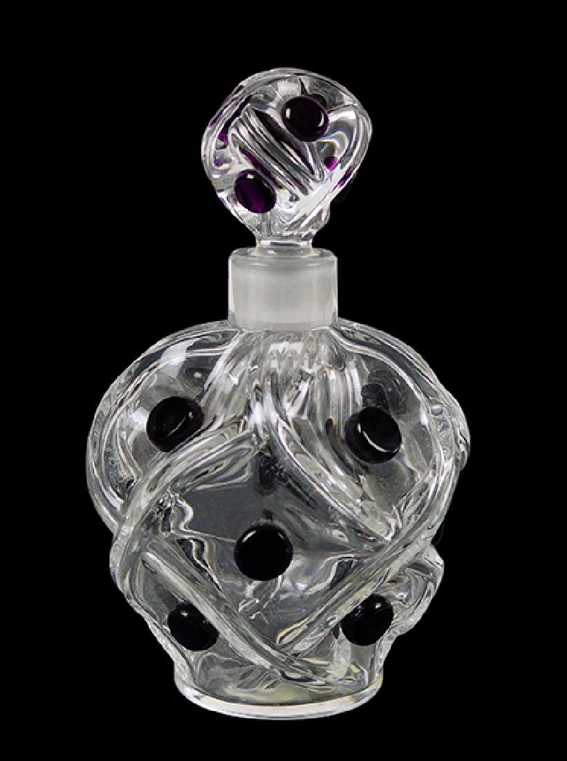 A Lalique 'Floride' Perfume Bottle. (1 of 1)