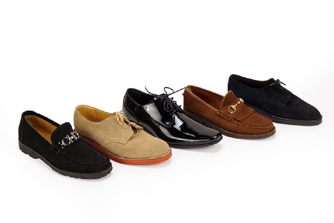 Five Pairs of Men's Shoes. (1 of 1)