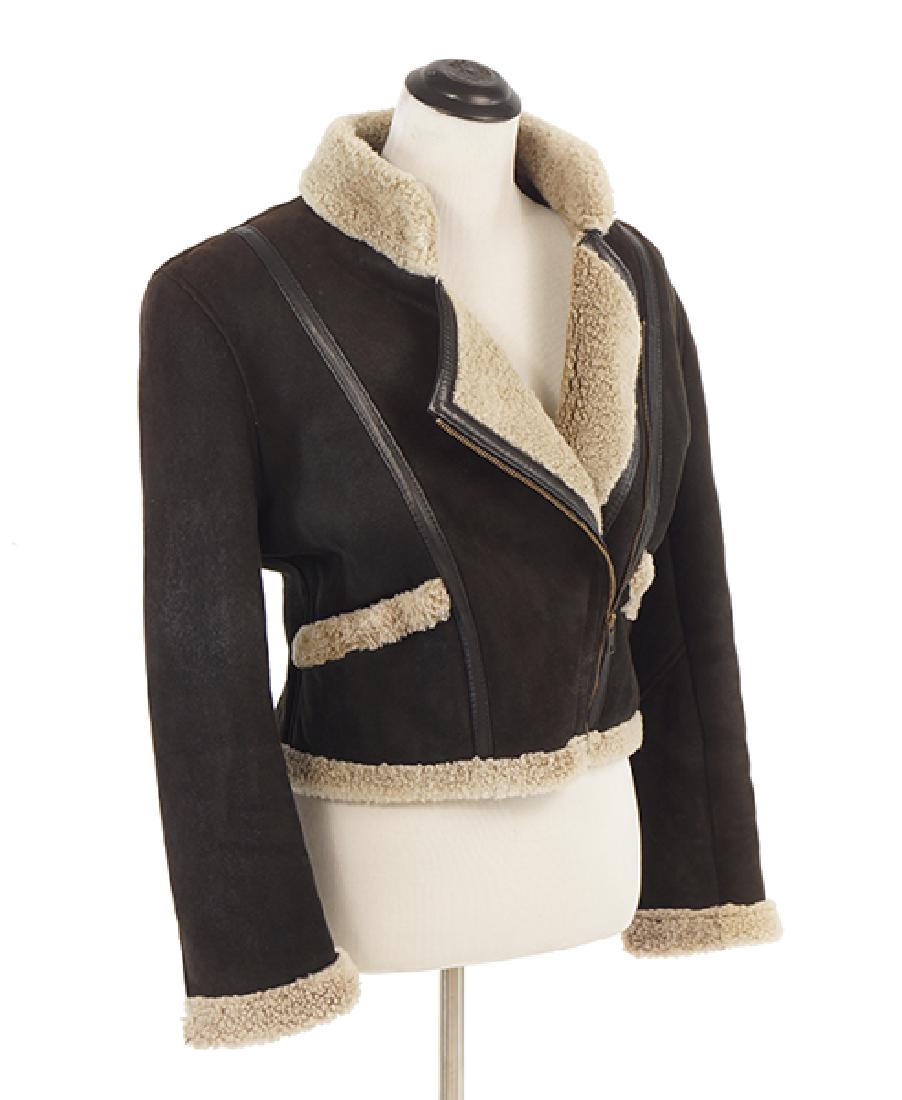 A Vakko Shearling Jacket. (1 of 2)
