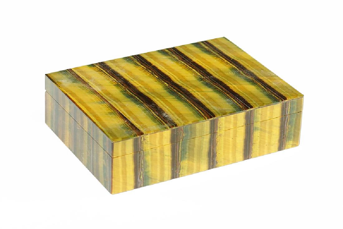 A Tiger's Eye Box. (1 of 2)