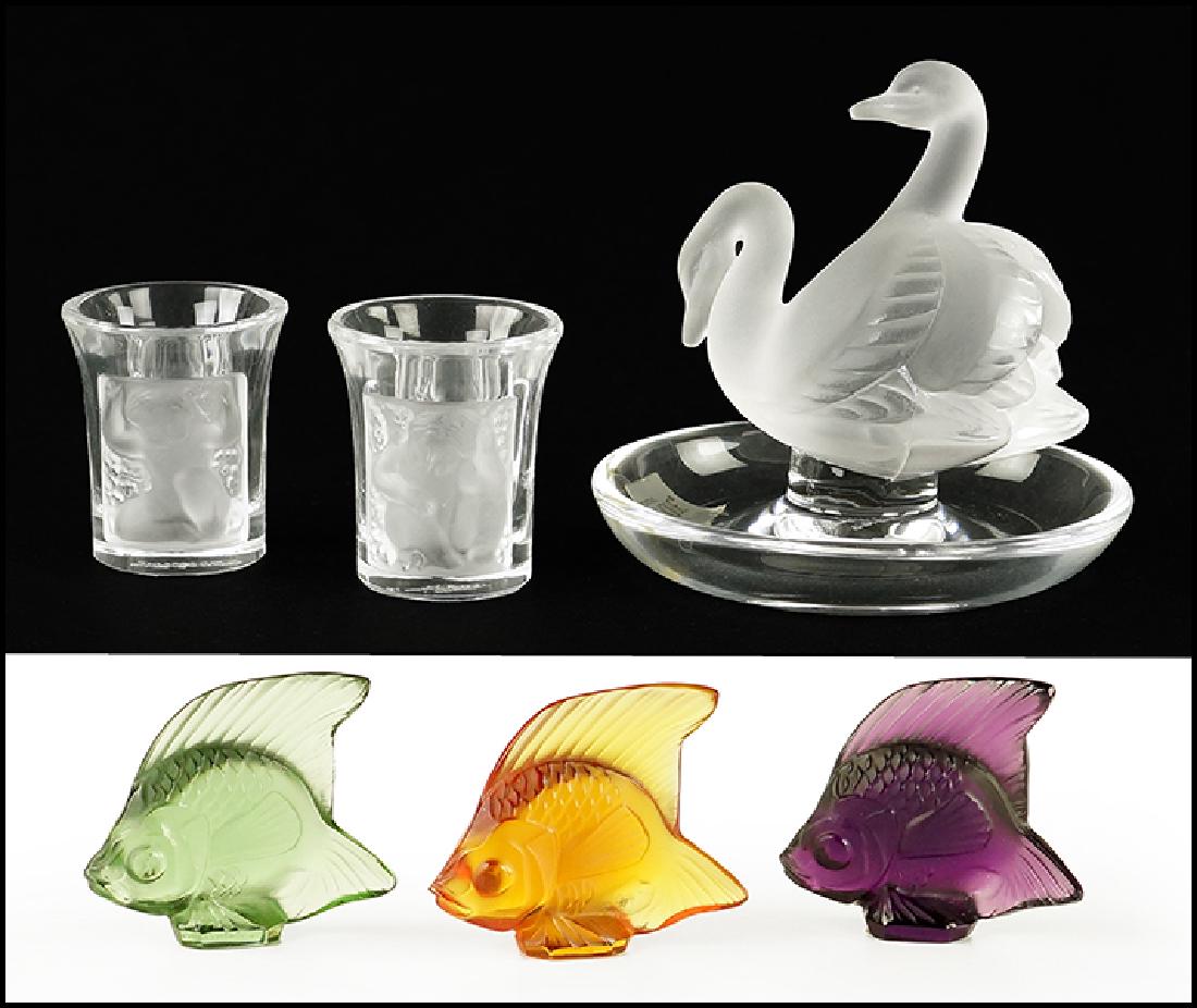 A Collection Of Lalique Glass. (1 of 1)