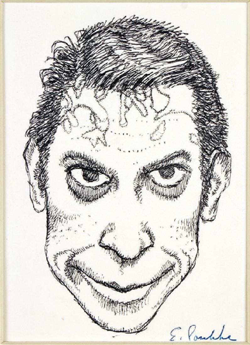 Ed Paschke (American, 1939-2004) Self-Portrait. (1 of 1)