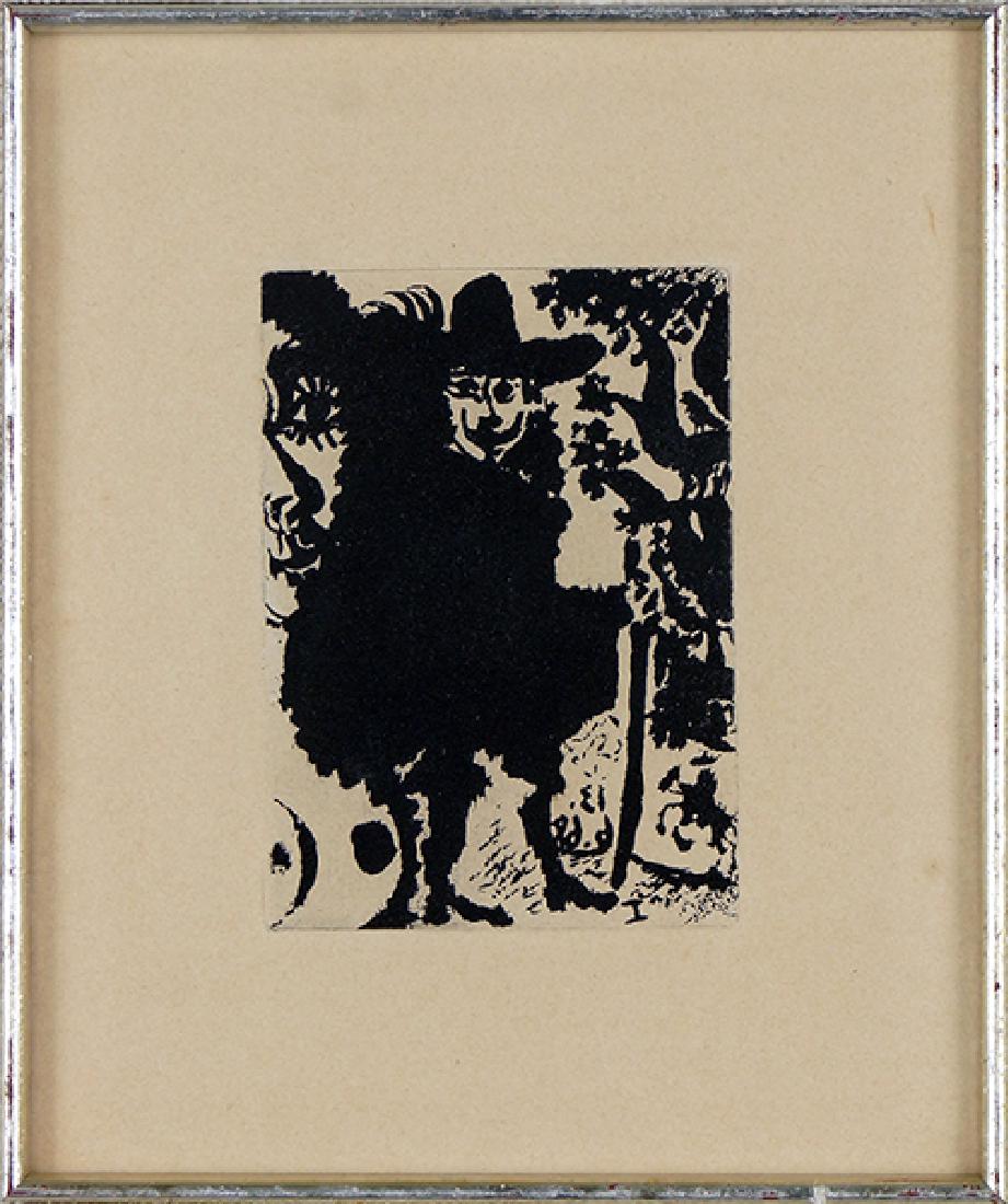 Pablo Picasso (Spanish, 1881-1973) La Celestine Acte (1 of 2)