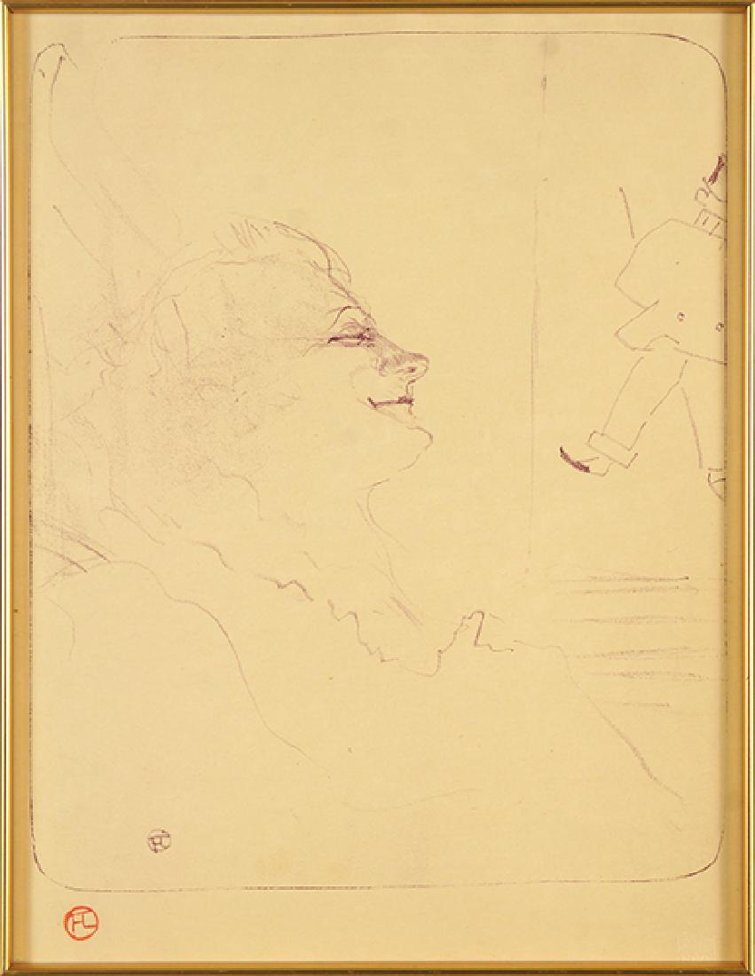 Henri de Toulouse-Lautrec (French, 1864-1901) Yvette (1 of 3)