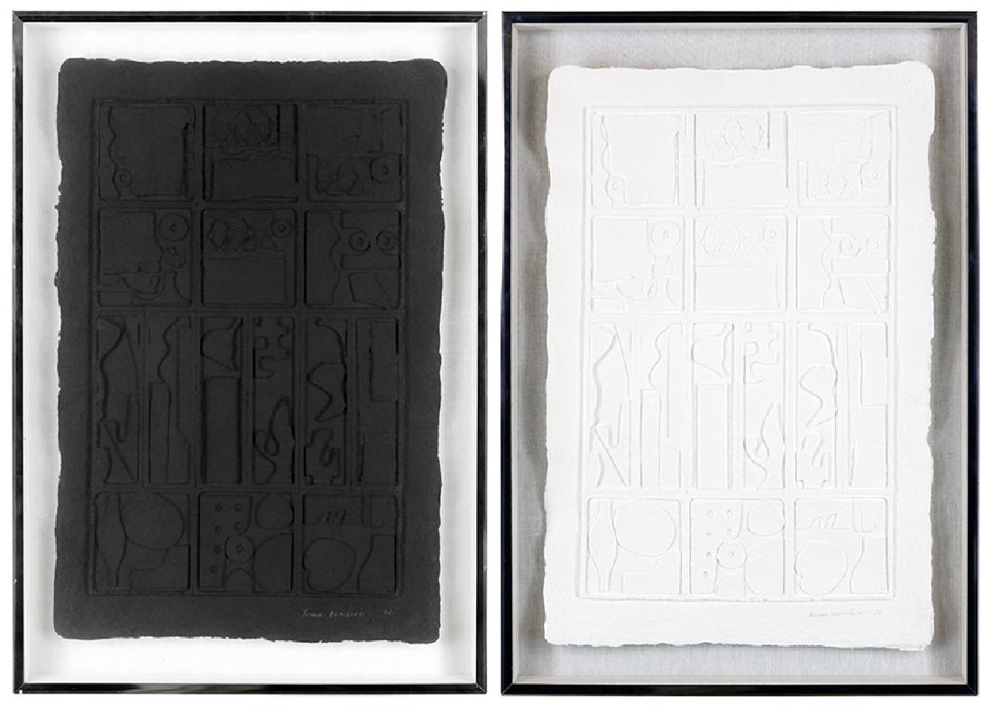 Louise Nevelson (Russian/American, 1899-1988) Dawn (1 of 5)