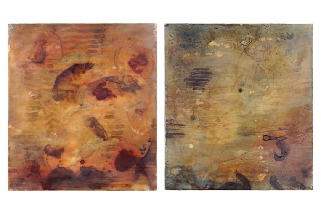 Raphaelle Goethals (Belgian, B. 1958) Pulse II & III. (1 of 2)