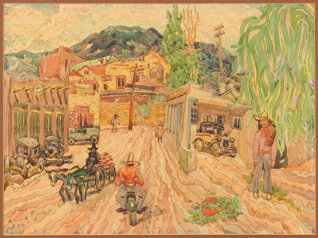 Emil Armin (American, 1896-1960) Santa Fe. (1 of 1)