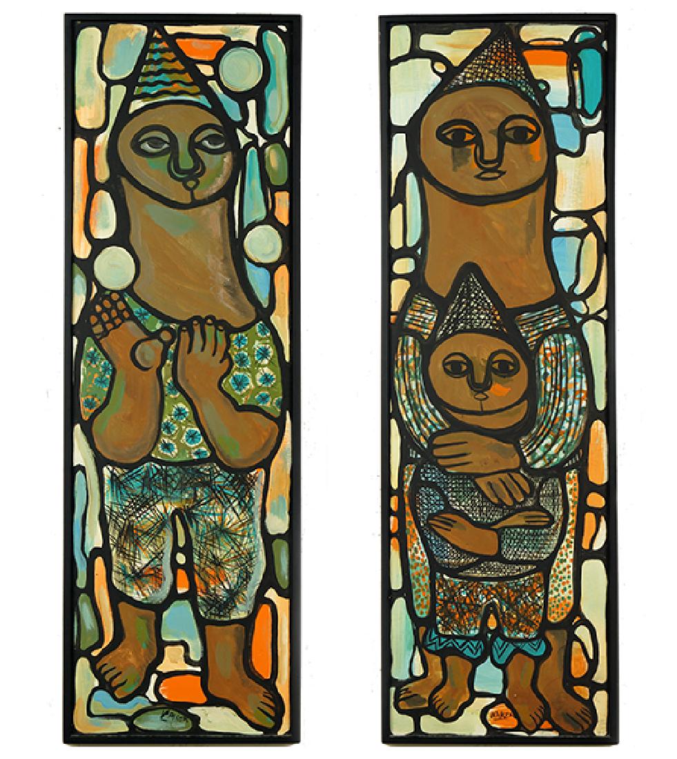 William Walker (American, 1927-2011) Two Works. (1 of 1)