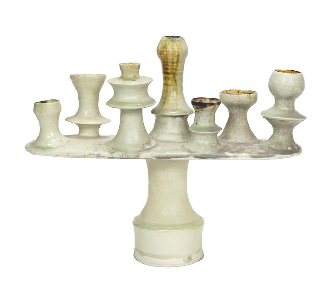Ruth Duckworth (American 1919-2009) Menorah. (1 of 5)