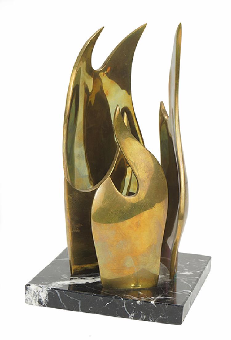 Artist Unknown (American, 20th Century) Flames. (1 of 1)