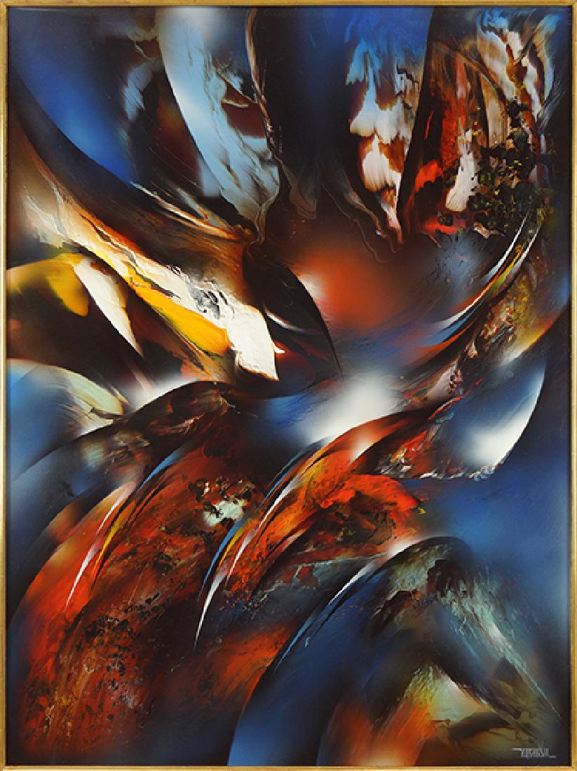 Leonardo Nierman (Mexican, B. 1932) Eternal Flight (1 of 1)