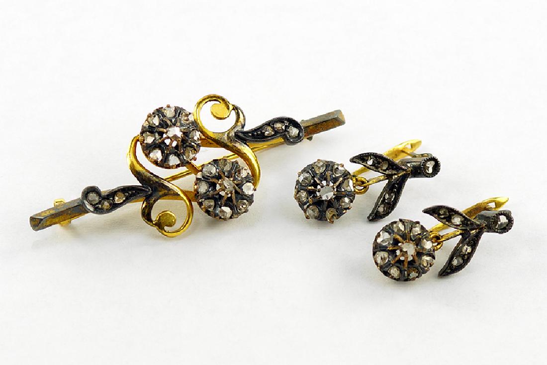 A 19th Century Italian Demi-Parure. (1 of 1)