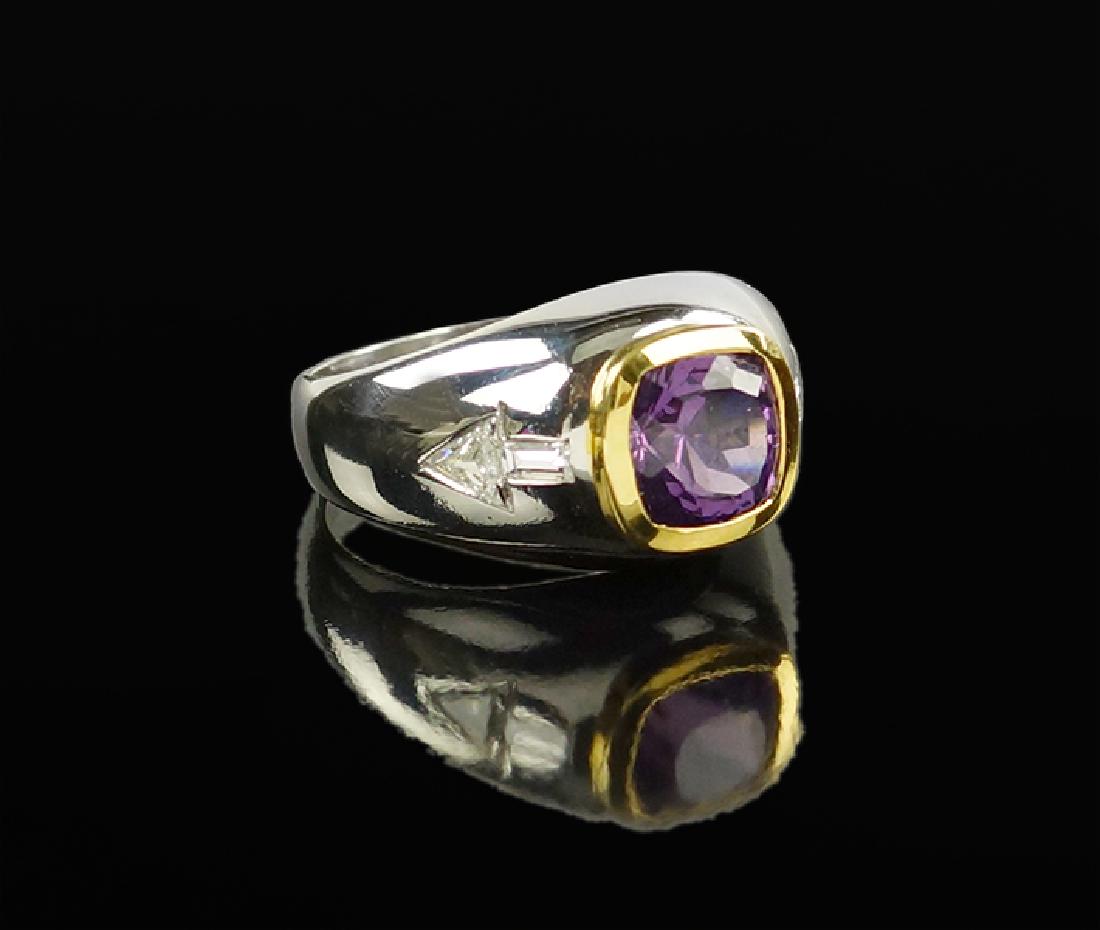 A Purple Spinel Ring. (1 of 1)