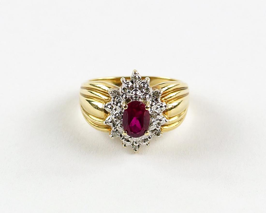 A Ruby Composite Ring. (1 of 1)
