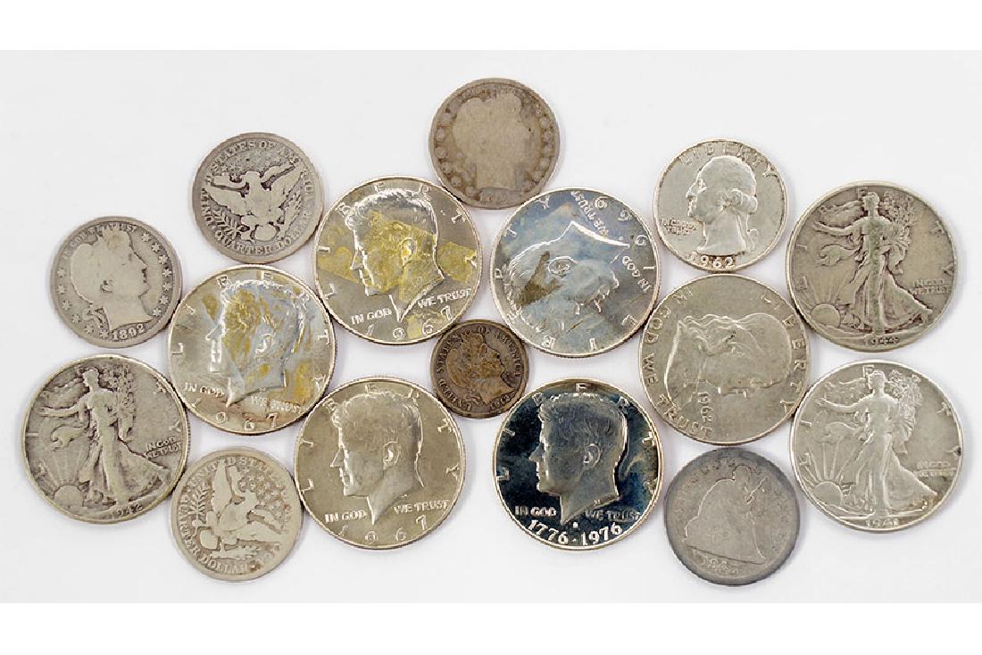 Group of US Silver Coinage. (1 of 1)