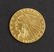 1910 US $2.5 INDIAN HEAD GOLD COIN.