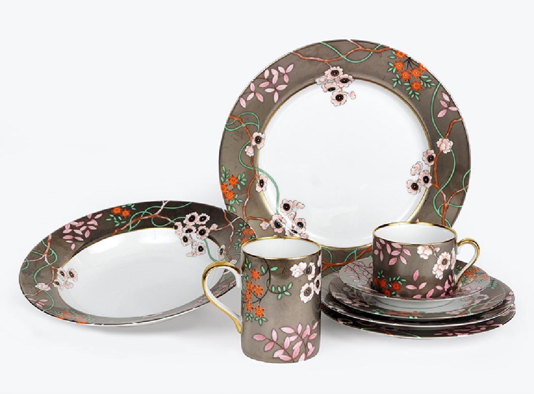 A Fitz and Floyd Porcelain Dinner Service. (1 of 1)