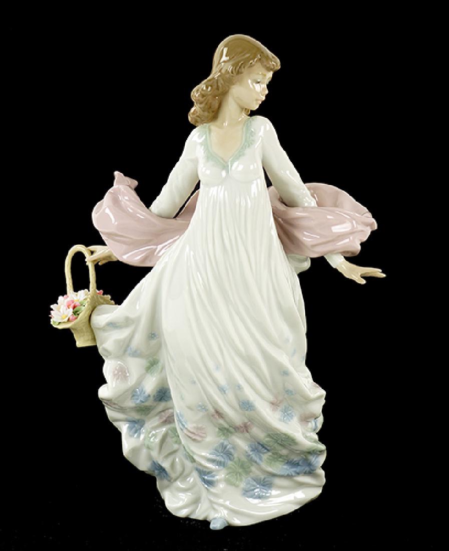 A Lladro Porcelain Figure 'Spring Splendor'. (1 of 1)