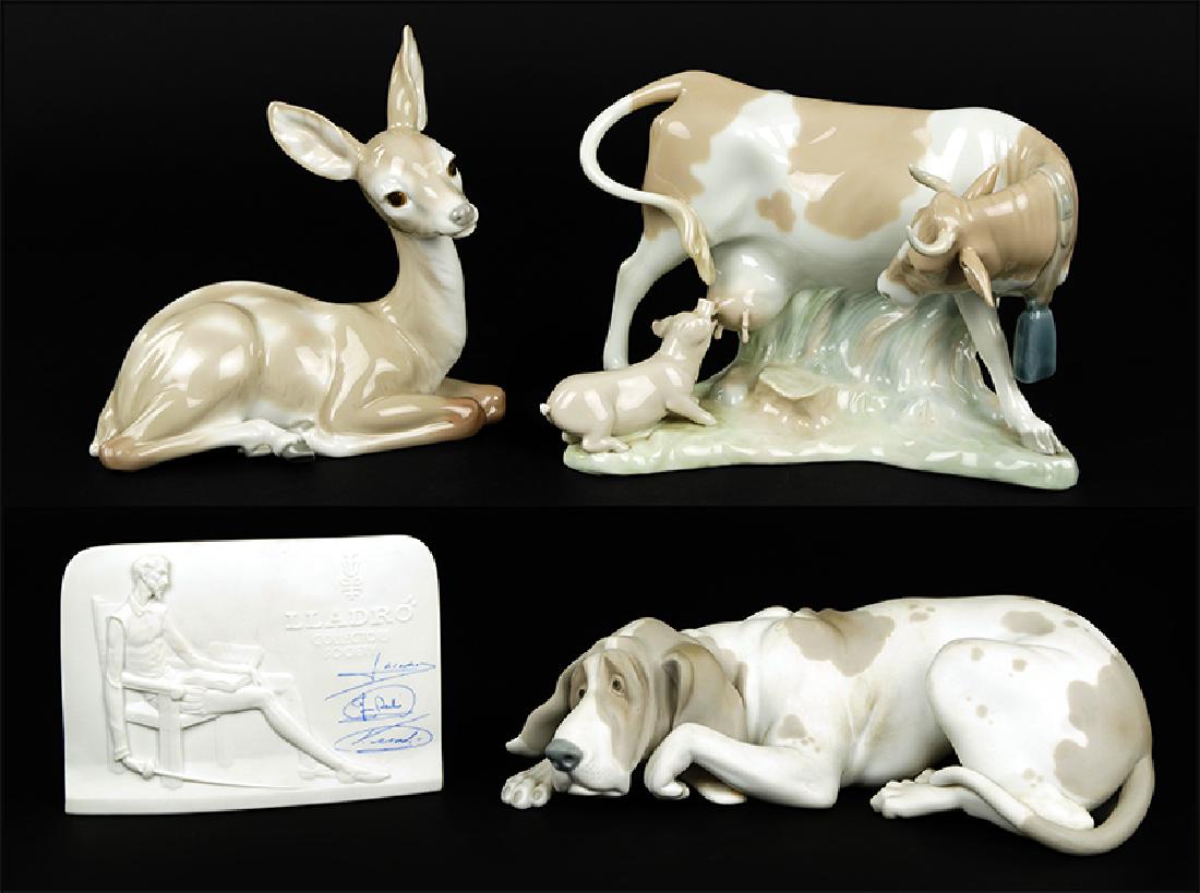 A Collection of Lladro Porcelain Animal Figures. (1 of 1)