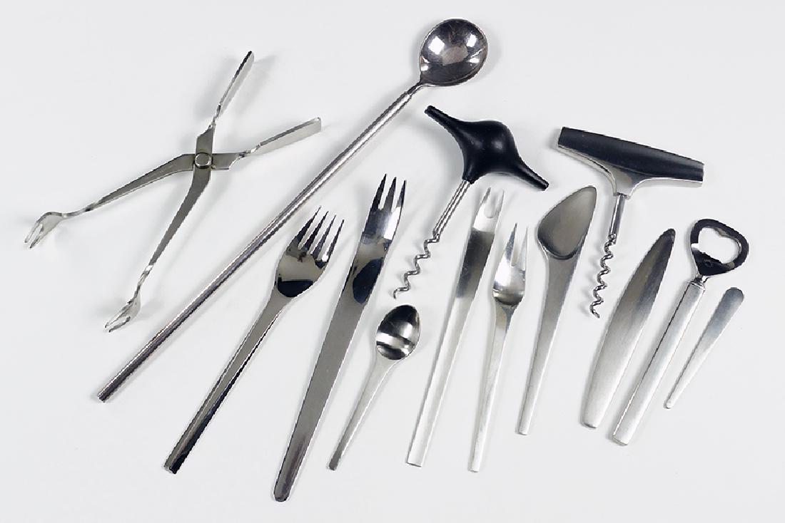 An Assortment Of Georg Jensen Stainless Steel Utensils. (1 of 1)