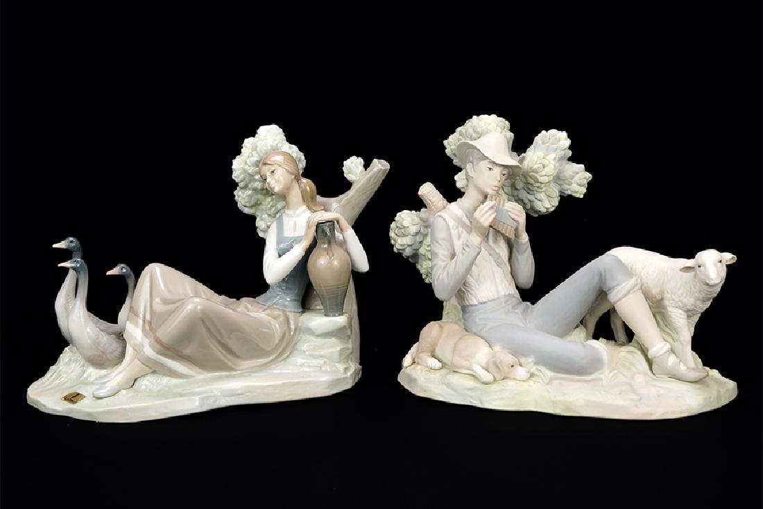 Two Lladro Porcelain Figures. (1 of 1)
