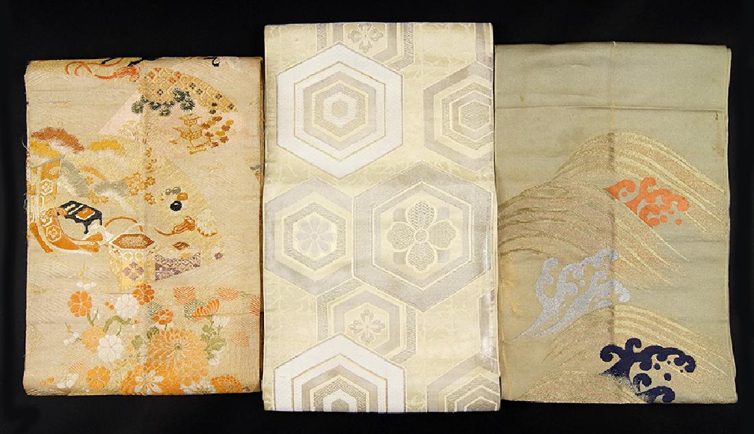 Three Japanese Obi. (1 of 6)