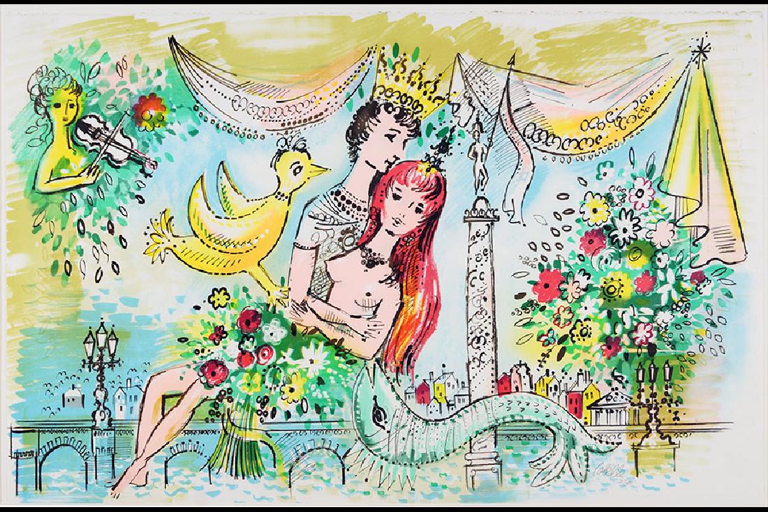 Charles Cobelle (French, 1902-1994) Royal Lovers. (1 of 1)