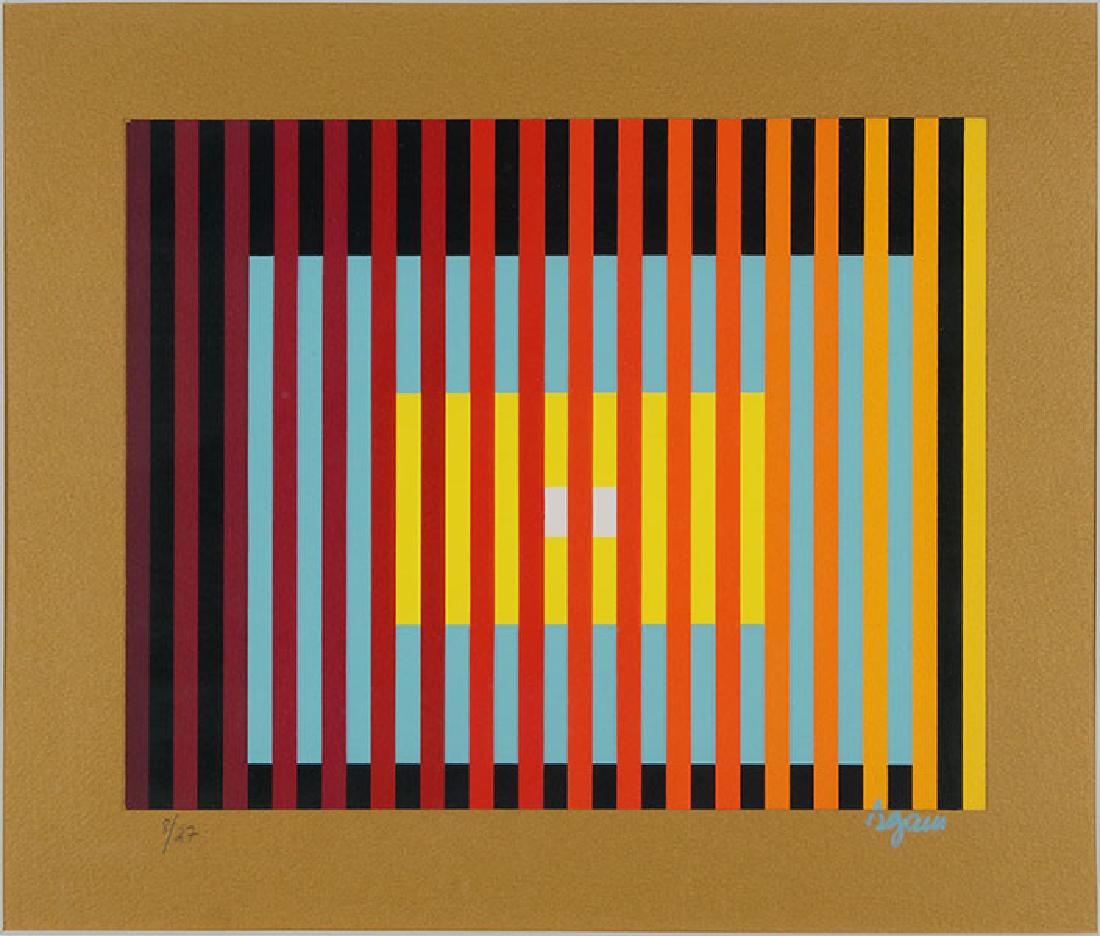 Yaacov Agam (Israeli, B. 1928) Nine x Three x Five I. (1 of 1)