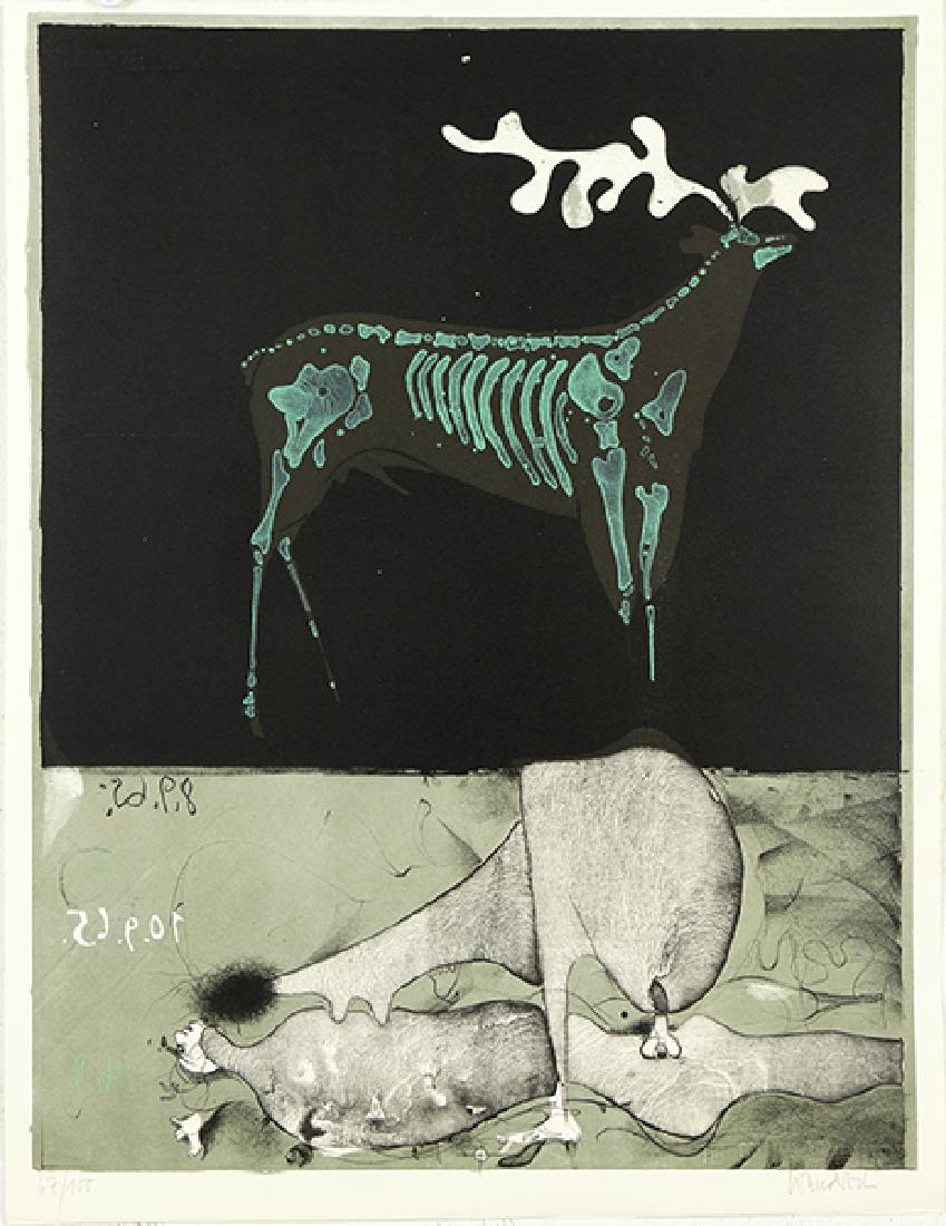 Paul Wunderlich (German, 1927-2010) Im Dunklen Wald. (1 of 1)