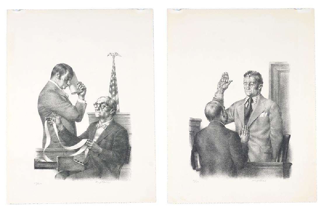 Joseph Hirsch (American, 1910-1981) Two Works. (1 of 1)